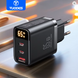 Сетевое зарядное устройство Tuodes мощностью 65W 002 фото 3